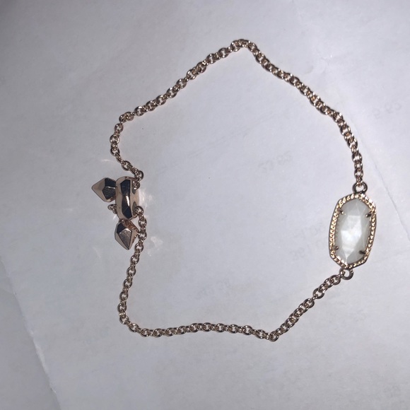 Kendra Scott Elaina Rose Gold Adjustable Bracelet - Picture 3 of 6